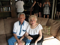  Al and Tess Nemser (Riki's parents) 
photo Harv Stern