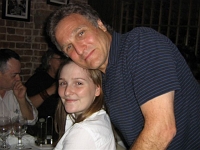 Paul Mindell and his daughter 
photo Judy Kurzer