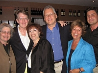  Susan Schwartz, Kevin Murphy, Judy Kurzer, Bruce Sussman, Mary Mendes, Rob 
photo Judy Kurzer