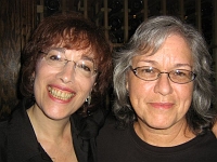  Judy Kurzer, Ronnie Greenfield 
photo Judy Kurzer