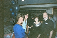  Mary Mendes, Carol Hupping Fisher, Judy Kurzer, Jeff Fortgang 
photo Lucille Jaesson