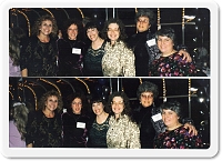  30th R Karen Jonas Caporale, Riki Nemser Crowley, Judy Kerzer, Susan Schwartz, Joan Heller, Susan Sternberg 
photo Judy Kurzer