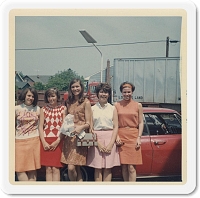  Joan Heller, Barabara Jordan, Carol Hupping, Mary Mendes, Karen Jonas
photo Karen Jonas Caporale