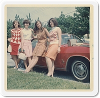  Barbara Jordan, Mary Mendes, Carol Hupping, Joan Heller
photo Karen Jonas Caporale